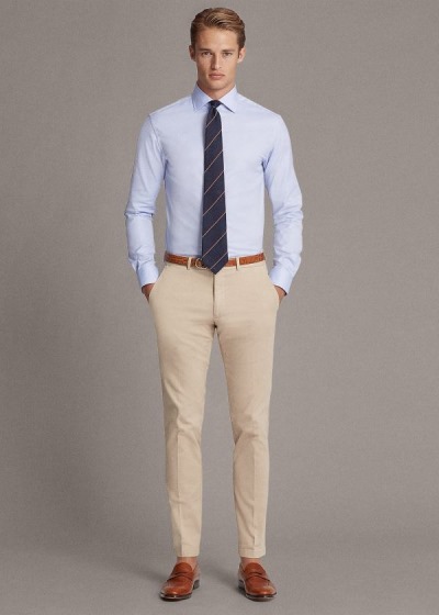 Men's Ralph Lauren Slim Fit Stretch Chinos | 542163NUZ